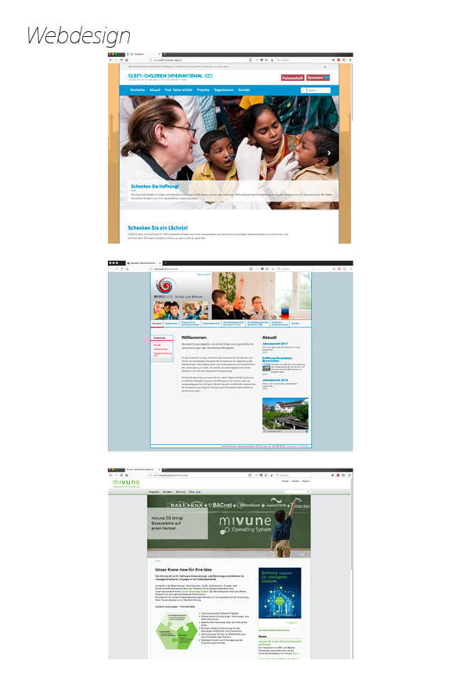 Webdesign, Webredesign, ihre Webseite rasch erstellt